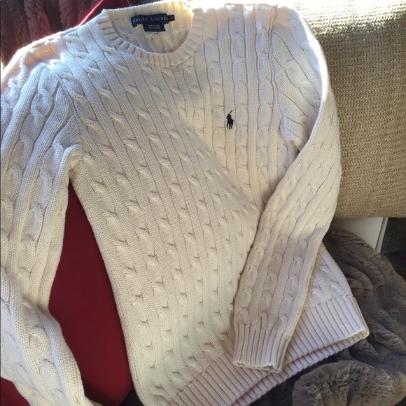 Ralph Lauren Sweaters - Ralph Lauren Crew Neck Cotton Sweater